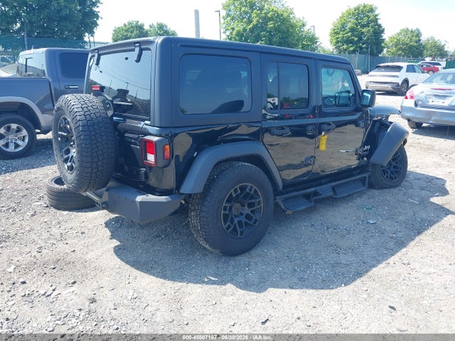 45507197 :رقم المزاد ، 1C4HJXDN8LW137977 vin ، 2020 Jeep Wrangler Unlimited Sport S 4x4 مزاد بيع