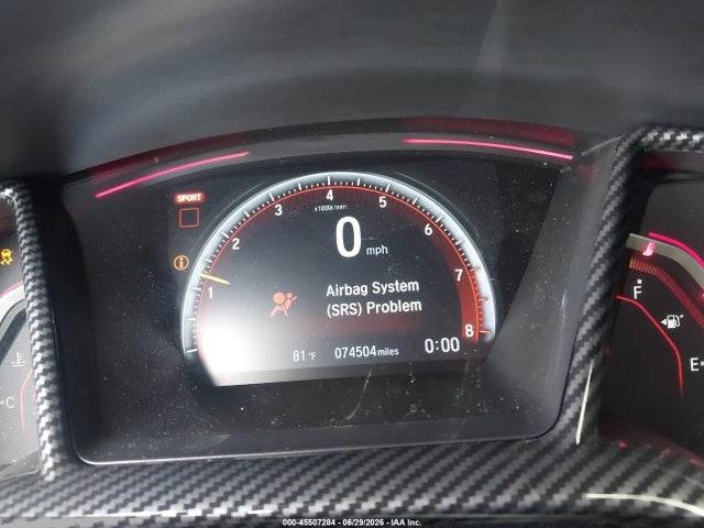 SHHFK8G74KU200386 Honda Civic Type R Touring