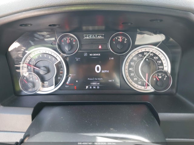 45507481 :رقم المزاد ، 1C6RR6GG2HS637448 vin ، 2017 Ram 1500 Big Horn  4x2 6'4 Box مزاد بيع
