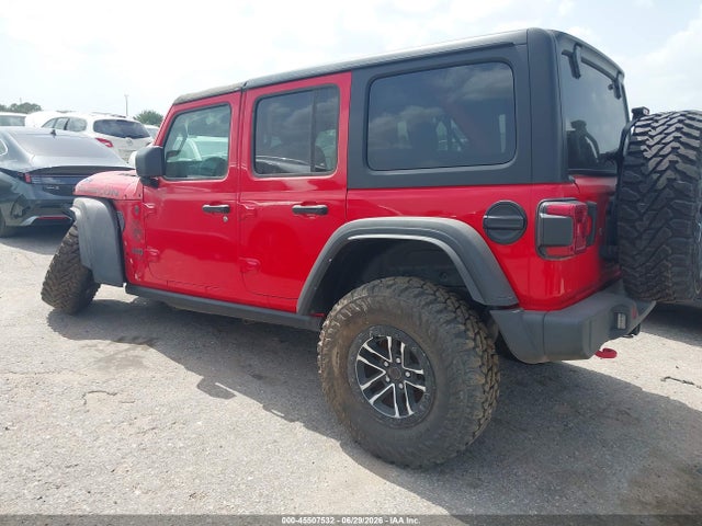Aukcja sprzedaży 2024 Jeep Wrangler 4-door Rubicon 4x4, vin: 1C4RJXFGXRW250888, numer aukcji: 45507532