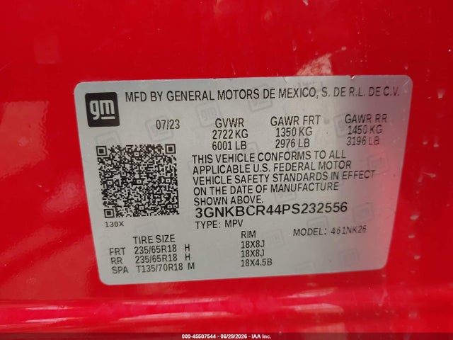 Chevrolet Blazer Fwd 2lt 2023 3GNKBCR44PS232556 Image 9