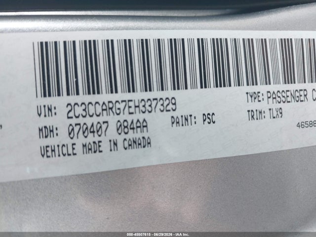 Продаж на аукціоні авто 2014 Chrysler 300, vin: 2C3CCARG7EH337329, номер лоту: 45507615