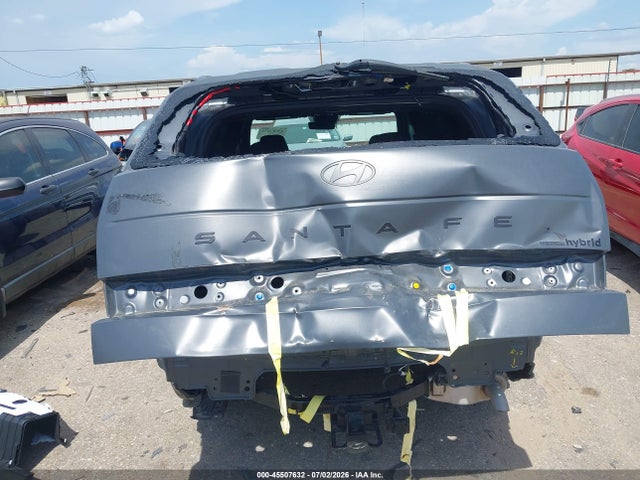 2025 Hyundai Santa Fe Hybrid Calligraphy მანქანა იყიდება აუქციონზე, vin: 5NMP5DG13SH049010, აუქციონის ნომერი: 45507632