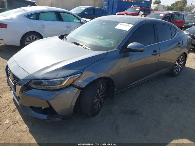 2020 Nissan Sentra Sv Xtronic Cvt მანქანა იყიდება აუქციონზე, vin: 3N1AB8CV0LY265518, აუქციონის ნომერი: 45507693