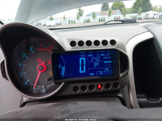 45507707 :رقم المزاد ، 1G1JC5SG0G4114725 vin ، 2016 Chevrolet Sonic Lt Auto مزاد بيع