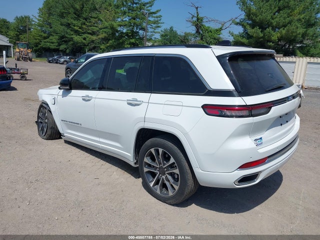 45507788 :رقم المزاد ، 1C4RJYD6XN8715944 vin ، 2022 Jeep Grand Cherokee 4xe Overland 4x4 مزاد بيع