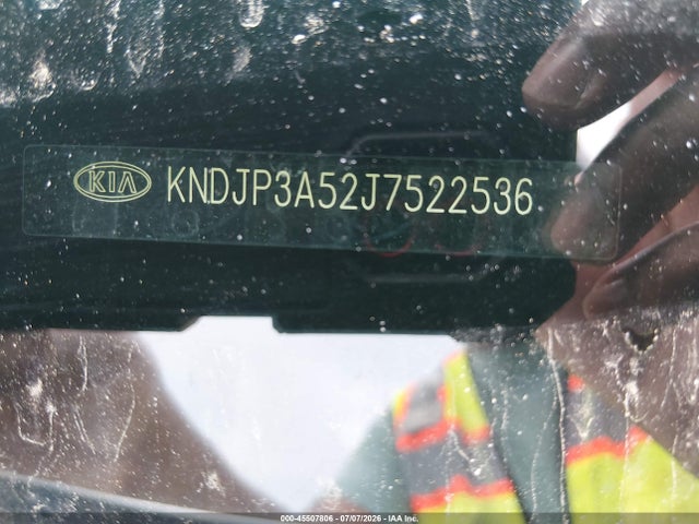KIA SOUL + 2018 KNDJP3A52J7522536 Image 9