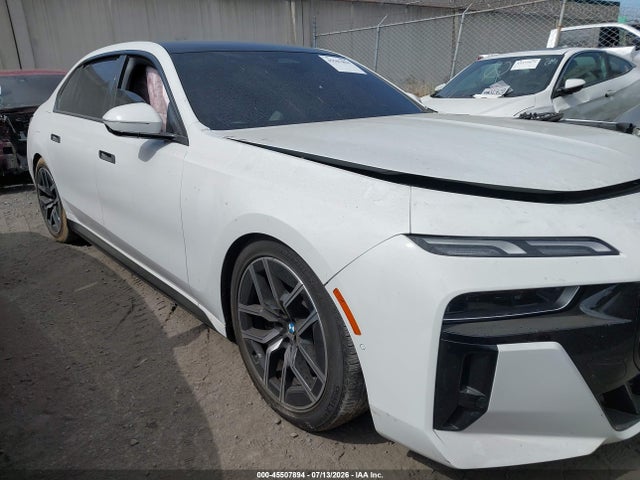 2024 Bmw I7 Xdrive60 მანქანა იყიდება აუქციონზე, vin: WBY53EJ00RCP92198, აუქციონის ნომერი: 45507894