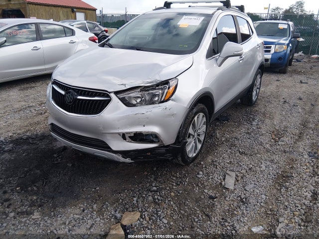 2018 Buick Encore Preferred მანქანა იყიდება აუქციონზე, vin: KL4CJESB7JB723012, აუქციონის ნომერი: 45507952