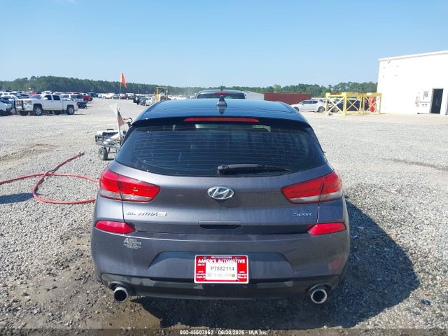 2018 Hyundai Elantra Gt Sport მანქანა იყიდება აუქციონზე, vin: KMHH55LC5JU038305, აუქციონის ნომერი: 45507962