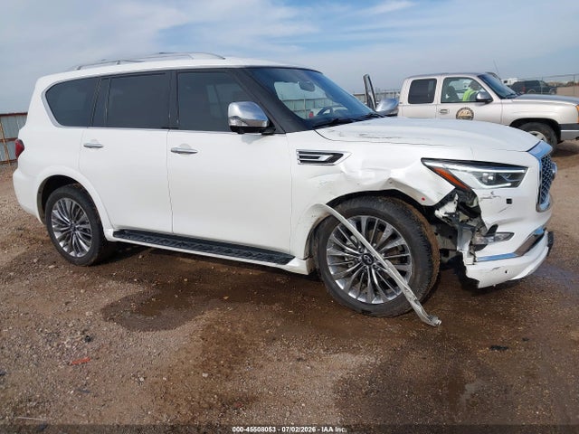 45508053 :رقم المزاد ، JN8AZ2BE4M9270661 vin ، 2021 Infiniti Qx80 Sensory Awd مزاد بيع