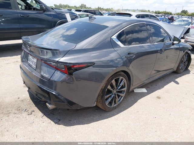 2024 Lexus Is 350 F Sport მანქანა იყიდება აუქციონზე, vin: JTHGZ1B29R5076548, აუქციონის ნომერი: 45508105