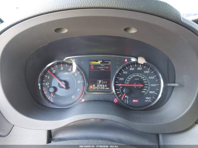 Aukcja sprzedaży 2018 Subaru Wrx Premium, vin: JF1VA1C60J8824064, numer aukcji: 45508138