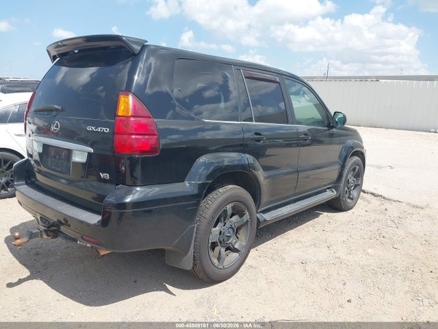 2004 Lexus Gx 470 მანქანა იყიდება აუქციონზე, vin: JTJBT20X740060773, აუქციონის ნომერი: 45508161