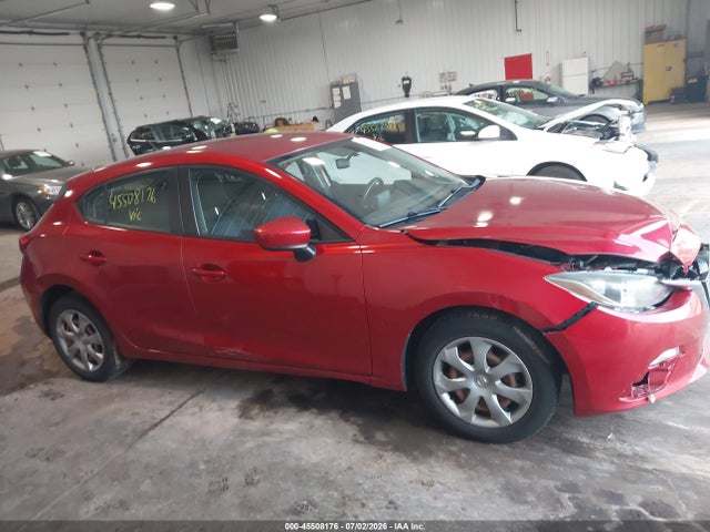 2016 Mazda Mazda3 I Sport მანქანა იყიდება აუქციონზე, vin: JM1BM1J70G1337156, აუქციონის ნომერი: 45508176