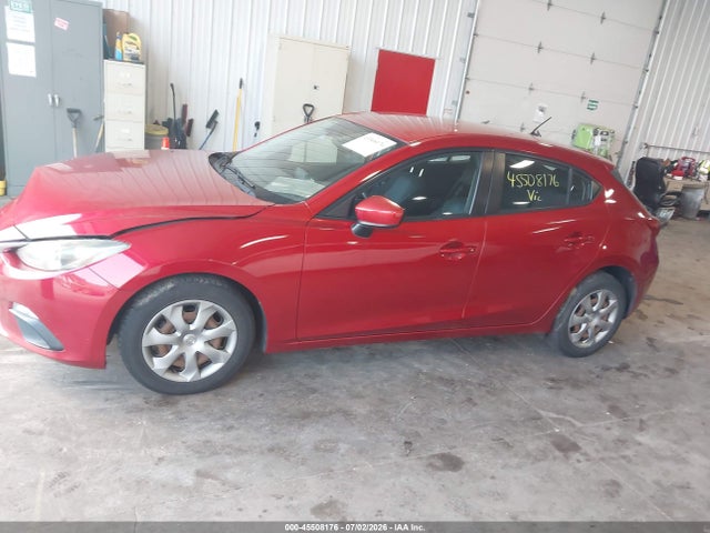 2016 Mazda Mazda3 I Sport მანქანა იყიდება აუქციონზე, vin: JM1BM1J70G1337156, აუქციონის ნომერი: 45508176