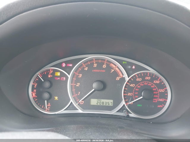 Aukcja sprzedaży 2011 Subaru Impreza Wrx, vin: JF1GV7E67BG515633, numer aukcji: 45508230