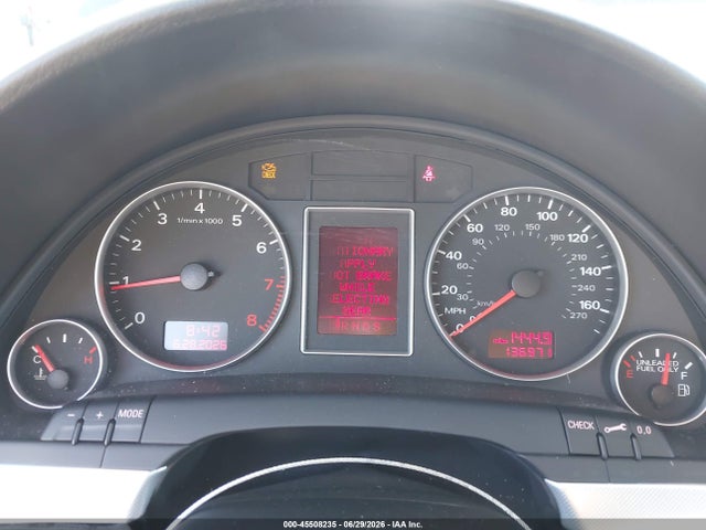 45508235 :رقم المزاد ، WAUAF78E26A278684 vin ، 2006 Audi A4 2.0t مزاد بيع