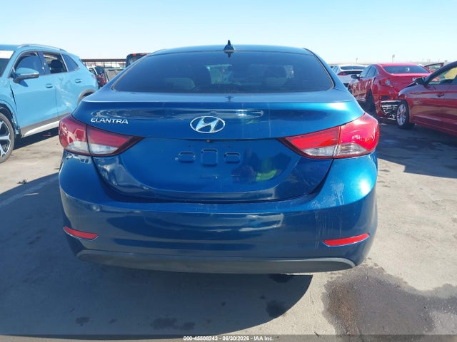 Aukcja sprzedaży 2016 Hyundai Elantra Value Edition, vin: KMHDH4AE3GU620433, numer aukcji: 45508243