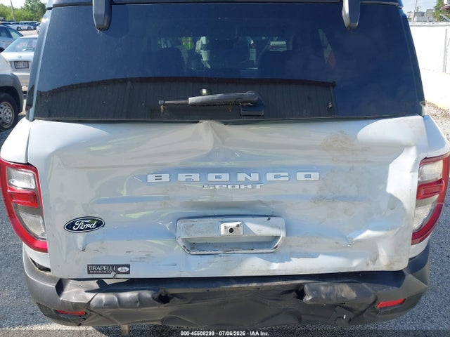 2026 Ford Bronco Sport Outer Banks მანქანა იყიდება აუქციონზე, vin: 3FMCR9CN8TRE19356, აუქციონის ნომერი: 45508299