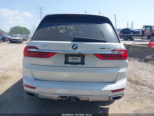 2022 Bmw X7 Xdrive40i მანქანა იყიდება აუქციონზე, vin: 5UXCW2C09N9L58976, აუქციონის ნომერი: 45508349