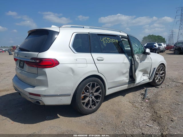 2022 Bmw X7 Xdrive40i მანქანა იყიდება აუქციონზე, vin: 5UXCW2C09N9L58976, აუქციონის ნომერი: 45508349