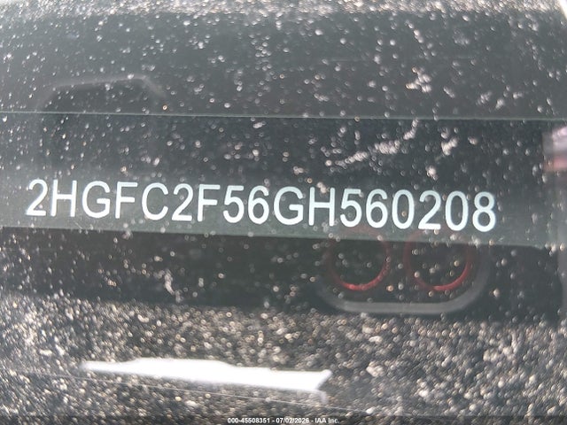 Honda Civic Lx 2016 2HGFC2F56GH560208 Image 19