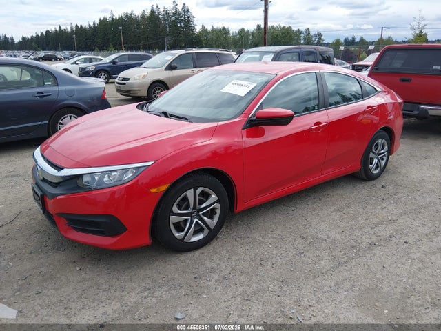 Honda Civic Lx 2016 2HGFC2F56GH560208 Image 2