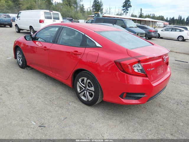 Honda Civic Lx 2016 2HGFC2F56GH560208 Image 3