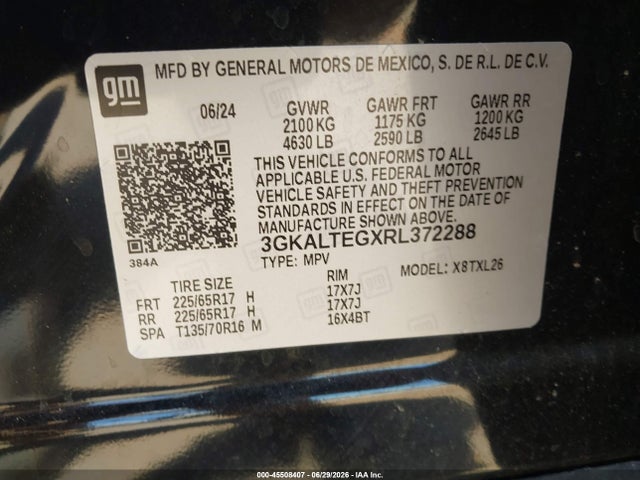 GMC Terrain Awd Sle 2024 3GKALTEGXRL372288 Image 9