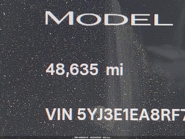5YJ3E1EA8RF730064 Tesla Model 3 Long Range Dual Motor All-wheel Drive/rear-wheel Drive