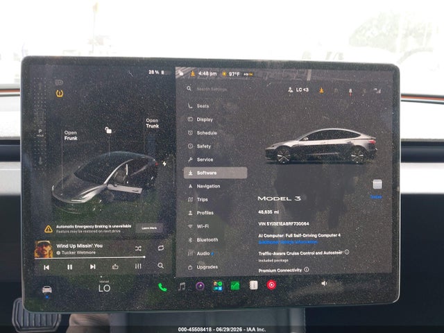 5YJ3E1EA8RF730064 Tesla Model 3 Long Range Dual Motor All-wheel Drive/rear-wheel Drive