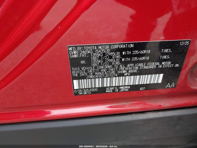 Toyota Bz Xle Plus 2026 JTMBCAEB2TJ015274 Image 9