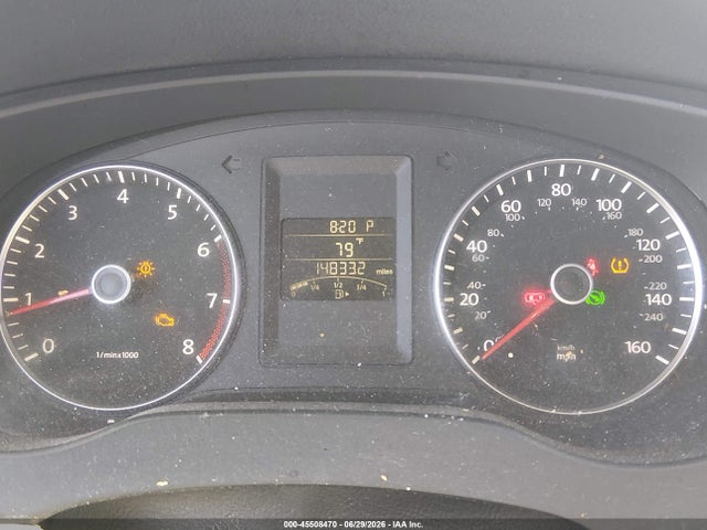 45508470 :رقم المزاد ، 3VWDP7AJ3CM370354 vin ، 2012 Volkswagen Jetta 2.5l Se مزاد بيع