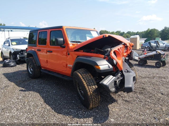 Auction sale of the 2018 Jeep Wrangler Unlimited Sport 4x4, vin: 1C4HJXDG8JW252576, lot number: 45508479