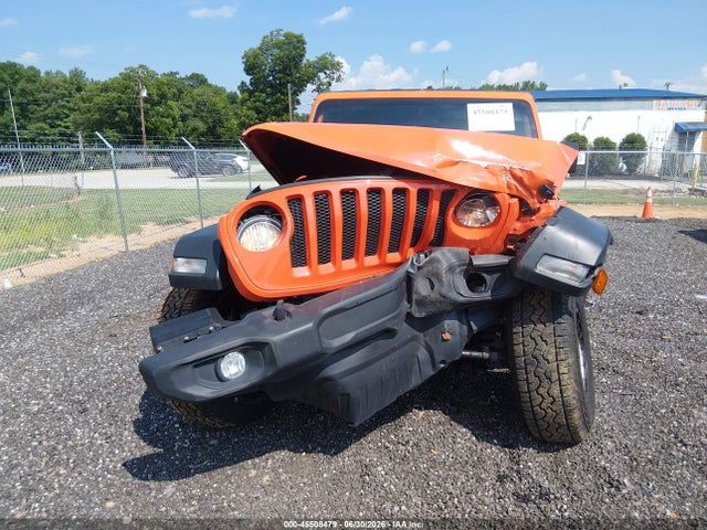 2018 Jeep Wrangler Unlimited Sport 4x4 მანქანა იყიდება აუქციონზე, vin: 1C4HJXDG8JW252576, აუქციონის ნომერი: 45508479