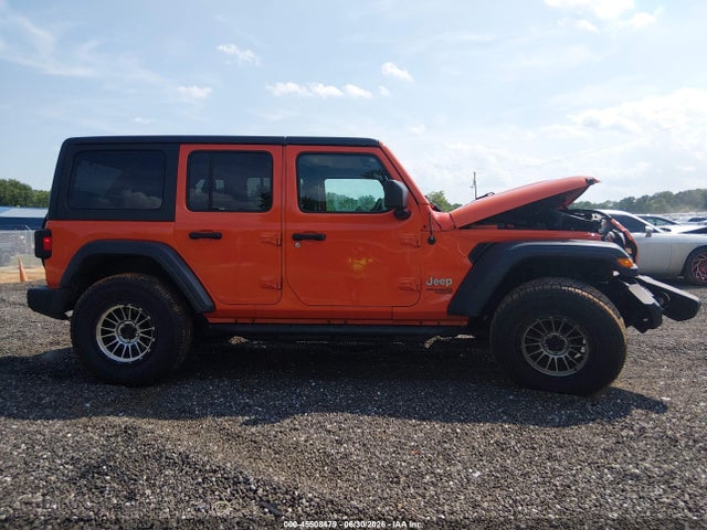 2018 Jeep Wrangler Unlimited Sport 4x4 მანქანა იყიდება აუქციონზე, vin: 1C4HJXDG8JW252576, აუქციონის ნომერი: 45508479