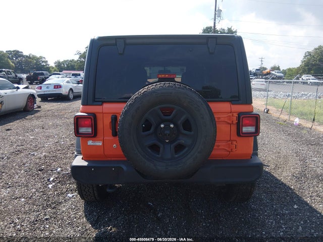 2018 Jeep Wrangler Unlimited Sport 4x4 მანქანა იყიდება აუქციონზე, vin: 1C4HJXDG8JW252576, აუქციონის ნომერი: 45508479