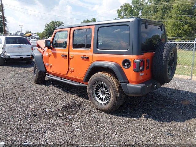 2018 Jeep Wrangler Unlimited Sport 4x4 მანქანა იყიდება აუქციონზე, vin: 1C4HJXDG8JW252576, აუქციონის ნომერი: 45508479