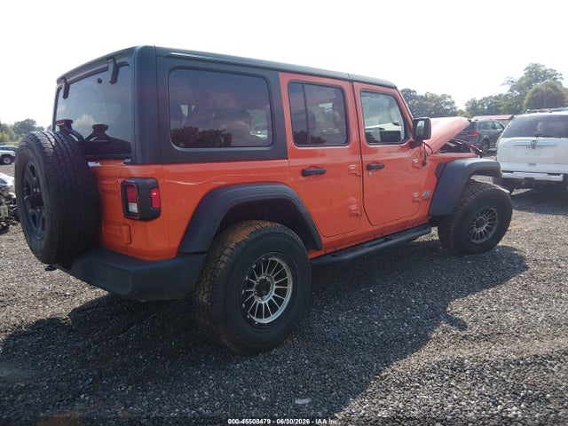 2018 Jeep Wrangler Unlimited Sport 4x4 მანქანა იყიდება აუქციონზე, vin: 1C4HJXDG8JW252576, აუქციონის ნომერი: 45508479