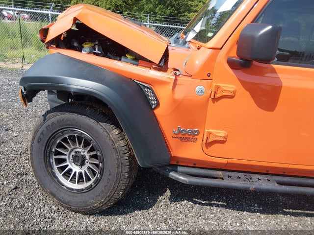 2018 Jeep Wrangler Unlimited Sport 4x4 მანქანა იყიდება აუქციონზე, vin: 1C4HJXDG8JW252576, აუქციონის ნომერი: 45508479