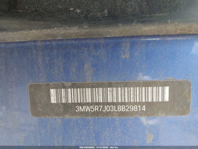 45508505 :رقم المزاد ، 3MW5R7J03L8B29814 vin ، 2020 Bmw 330i Xdrive مزاد بيع