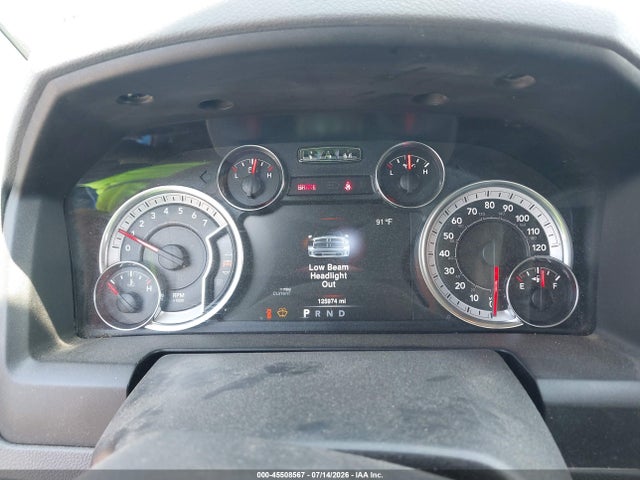45508567 :رقم المزاد ، 1C6RR7GT0LS144301 vin ، 2020 Ram 1500 Classic Warlock  4x4 6'4 Box مزاد بيع