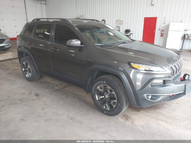 2015 Jeep Cherokee Trailhawk მანქანა იყიდება აუქციონზე, vin: 1C4PJMBS6FW696791, აუქციონის ნომერი: 45508576