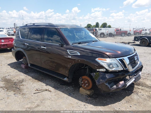 2018 Nissan Armada Sv მანქანა იყიდება აუქციონზე, vin: JN8AY2ND1J9055711, აუქციონის ნომერი: 45508610
