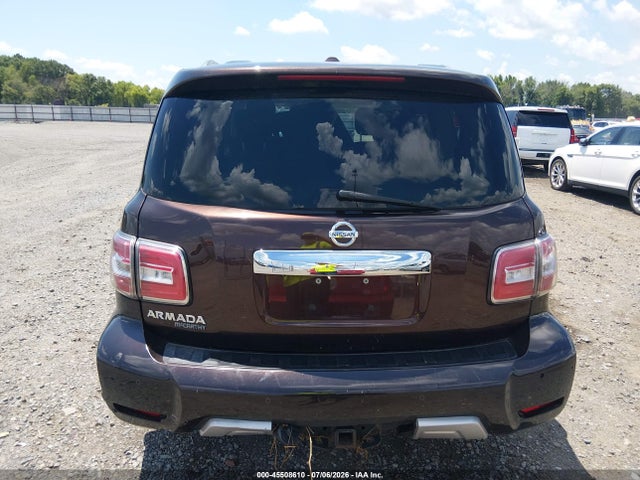 2018 Nissan Armada Sv მანქანა იყიდება აუქციონზე, vin: JN8AY2ND1J9055711, აუქციონის ნომერი: 45508610
