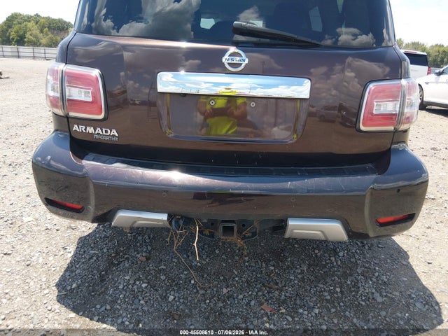 2018 Nissan Armada Sv მანქანა იყიდება აუქციონზე, vin: JN8AY2ND1J9055711, აუქციონის ნომერი: 45508610