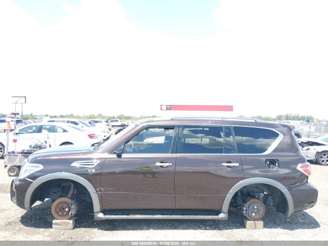 2018 Nissan Armada Sv მანქანა იყიდება აუქციონზე, vin: JN8AY2ND1J9055711, აუქციონის ნომერი: 45508610