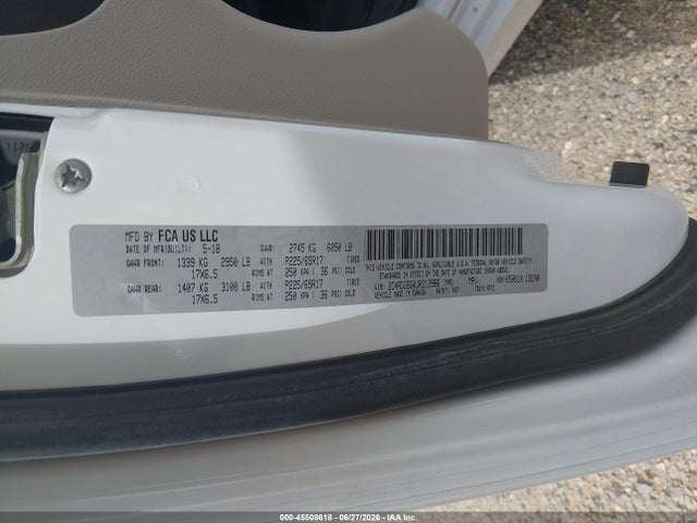 Dodge Grand Caravan Se 2018 2C4RDGBG0JR312986 Image 9