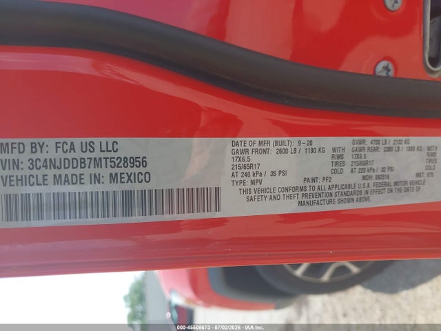 Jeep Compass Trailhawk 4x4 2021 3C4NJDDB7MT528956 Image 9